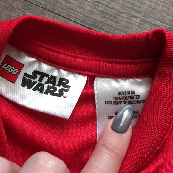 🔴SOLD!! Stars Wars Lego Boys Athletic Top - Picture 4 of 8